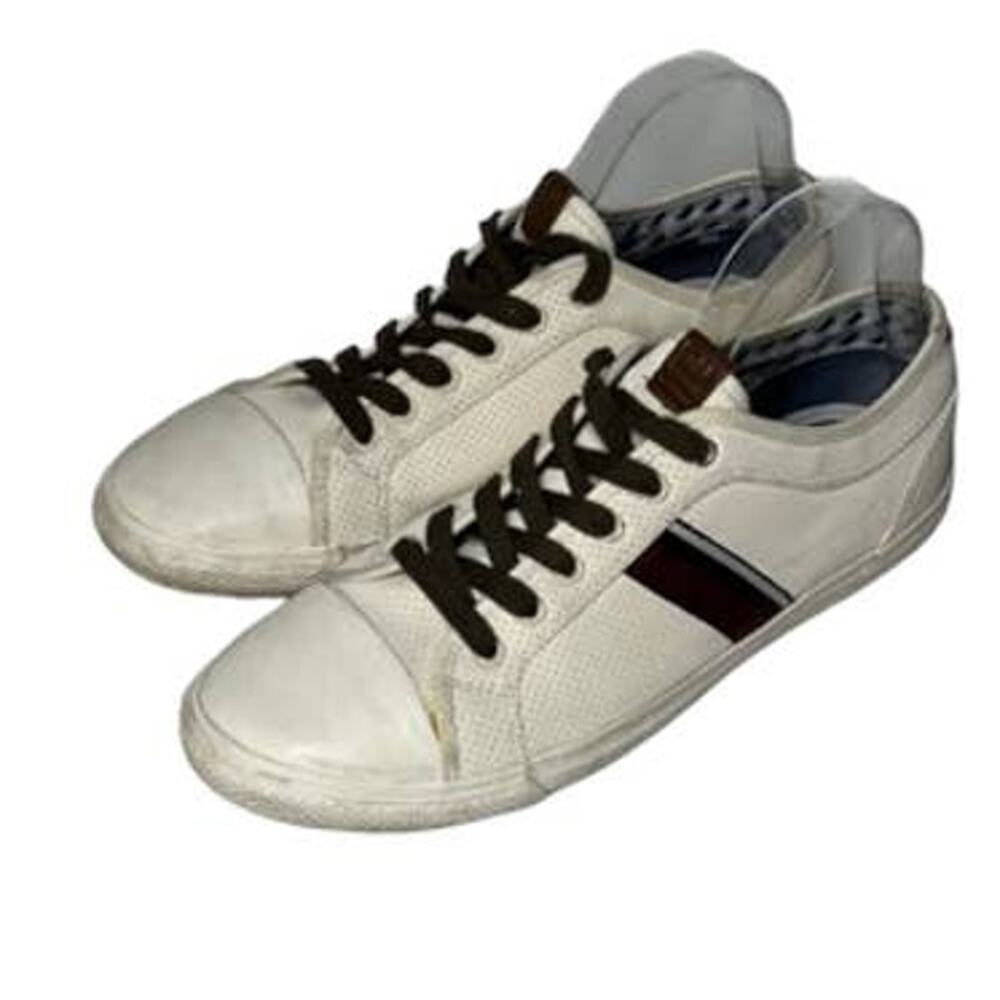 BEN SHERMAN Beige Sneakers Sz 10